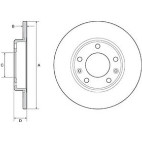 Resim Peugeot 308 Sw 1.2 Thp 130 2014-2019 Delphi Arka Fren Diski N11.3293 