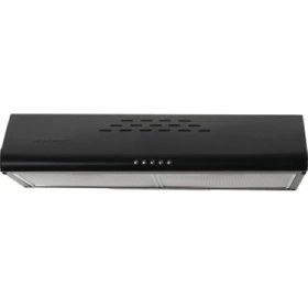 Resim Exep Tek Motor Siyah Klasik Aspiratör 