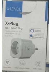 Resim X-level X-plug Xsp9010 On/off Tuşlu Android/ios/app Smartlife Telefon Kontrollü 16a Akım Korumalı Wifi Akıllı Priz 