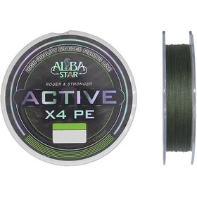 Resim Albastar Active 4x İp Misina L.green - 0.14mm - 150m - 15.6kg 