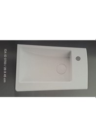 Resim İda Etejerli Lavabo 28x45cm Turavit Diğer 