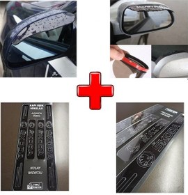 Resim Skoda Yeti Uyumlu Kapı Eşiği Ve Ayna Yağmur Koruyucu (554254955) 