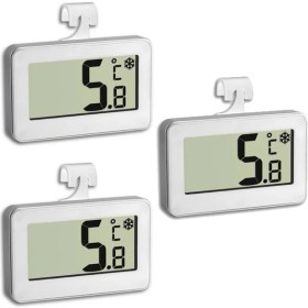 Resim TFA 3 Adet Tfa 30.2028.02 Mini Dijital Buzdolabı Termometresi 