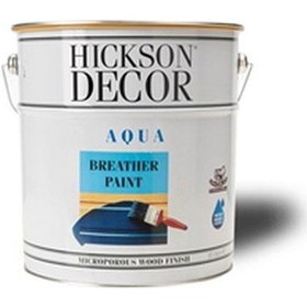 Resim Hickson Decor Aqua Breather Paint Örtücü Dış Cephe Beyaz Boya İpek Mat 15 Lt 