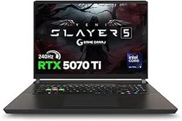 Resim Game Garaj Slayer5 9XL-5070TI C1 Intel Ultra 9 275HX 32GB RAM 1TB SSD RTX5070Ti 17" 240Hz QHD+ FreeDOS Gaming Laptop 