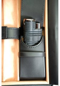 Resim Colibri Quasar Siyah Puro Taşıma Çantası & Seyahat Humidoru - Tr9756 