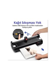 Resim Baove OCW280 Laminasyon Makinesi - A4, A5, A6 - Laminasyon Kaplama ve Kağıt Kesme Makinesi 