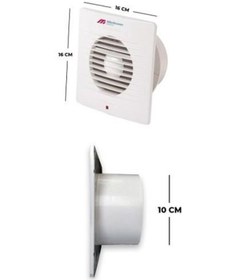 Resim Mutlusan Me-fan 100 Aspiratör Beyaz 