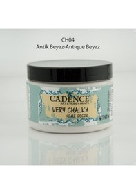 Resim Cadence Very Chalky Home Decor Ch04 Antik Beyaz 150Ml 