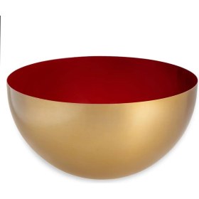 Resim Mcreative Capella Kırmızı Yuvarlak Servis Kasesi 25 cm 