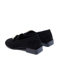 Resim Bestello Tokalı Termoplastik Loafer 281-23090 Kadın Ayakkabı SIYAH SUET 