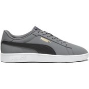 Resim Puma Smash 3.0 Buck Erkek Günlük Spor Ayakkabı C-pum392336e10p02 Gri 