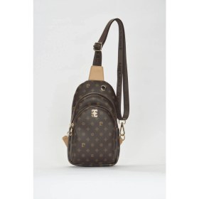 Resim Pierre Cardin Kahve Monogram Kadın Bel Çantası 05PO22Y1535-MN Kh 