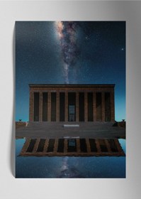 Resim Anıtkabir Temalı - Metal Poster Tablo 