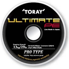 Resim Toray Ultimate Pe Örgü Misina 0,128 Mm 100 M / Yeşil 