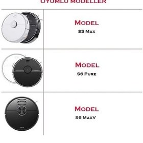 Resim Roborock S50 Vacuum Cleaner Ana Fırça (552463072) Uyumlu 