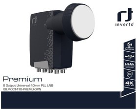 Resim Inverto Premium ULN Octo Sekizli LNB Full HD 4K Uyumlu 