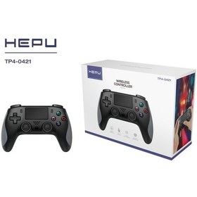 Resim Ps4 Uyumlu Hepu Tp4-0421 Kablosuz Joystick 6 Eksen Jiroskoplu 