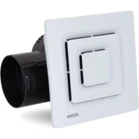 Resim Aircol Tavan Tipi Aspiratör 23W 100M3/h Debi ile Kolay Montaj ve Yüksek Dayanıklılık 
