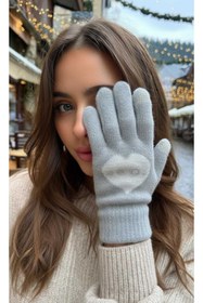 Resim LAGRANZE Angora Love Kadin Eldiven 