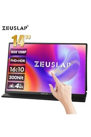 Resim ZEUSLAP Z14 Lite Pro 14'' Fhd+Hdr 1920X1200 60Hz Ads-Ips Panel Type-C Ultra Ince, Dokunmatik Taşınab 