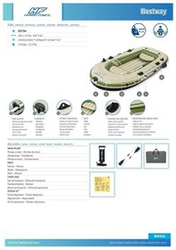 Resim Bestway Hydro-Force Voyager X3 Raft Bej Şişme Bot Sei 
