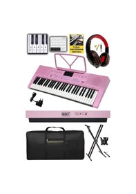 Resim Ps-2300pkpak 61 Tuş Org Stand Kulaklık Pembe Başlangıç İçin Uygun 