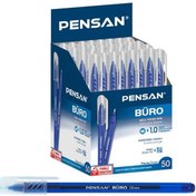 Resim Pensan Tükenmez Kalem Büro 1 MM Mavi 50 Li 2270 