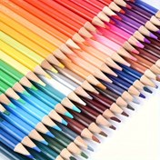 Resim 24 Adet Premium Renkli Kalem - 24 Canlı Ton, Hafif, 2mm Kurşun, 2B Sertlik - Sanatçılar, Okul Projeleri & Hediye için İdeal Renkli Kalem Seti 