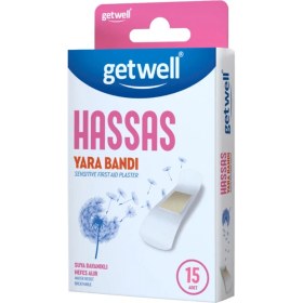Resim Getwell Hassas Yara Bandı 15'li 2 Adet 