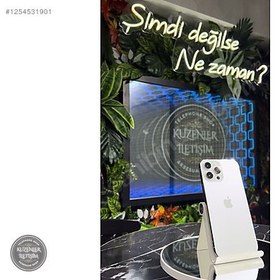 Resim Apple iPhone 12 Pro Max İkinci El YD | 128 GB | Gümüş 