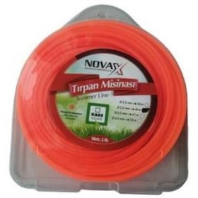 Resim Novax Tırpan Misina Kare 3.3 mm 46 Mt. 