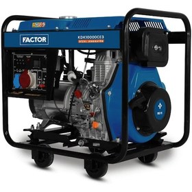 Resim Factor KDK10000CE3 9.4 KVA 380V İpli Marşlı Dizel Jeneratör 