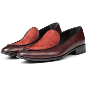 Resim Ducavelli Elegant Hakiki Deri Erkek Klasik Loafer Klasik Makosen Ayakkabı 