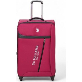 Resim U.s. Polo Assn. Bordo Kumaş Unisex Orta Boy Valiz Plvlz22818b-o 001 