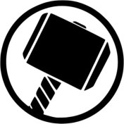 Resim Thor Çekici - Araç, Oto, Laptop, Duvar Uyumlu Sticker 60*60 cm 