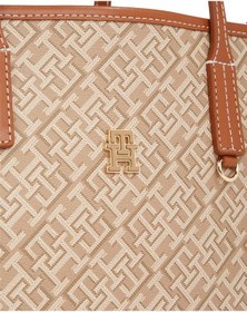 Resim Th Monoplay Leather Mını Tote Kadın Yeşil Çanta - Aw0aw17415 Yeşil 