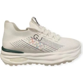 Resim Guja 25Y322 Kalın Taban Hafif Tekstil Kadın Spor Ayakkabı 