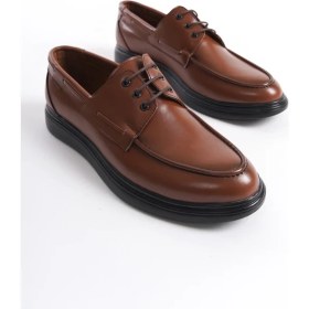 Resim Mubiano MBRGN105-TB Taba Erkek Bağcıklı Loafer 