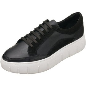 Resim Ck02 Siyah Deri Gündelik Spor Ayakkabı Rahat Geniş Kalıp Yeni Sezon Siyah Deri 