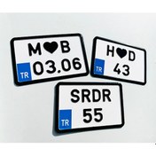 Resim Dekor Plaka.Bisiklet Plakası.Kare Plaka.Motor Plakası 552558335 