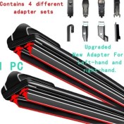 Resim Trendooze 20 Adet Premium Otomatik Cam Sileceği + 4 Bağlantı Seti, Turcoshop11 Sıfır Silecek 