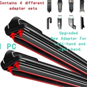 Resim Trendooze 20 Adet Premium Otomatik Cam Sileceği + 4 Bağlantı Seti, Turcoshop11 Sıfır Silecek 