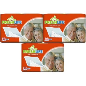 Resim Freshlife Hasta Yatak Koruyucu 90 180cm 90 Adet 3pk 30 