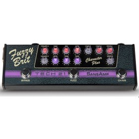 Resim Tech 21 SansAmp Character Plus Fuzzy Brit Gitar Pedalı (CPSFB) 