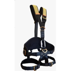 Resim Hun Tam Koruma Düşüş Durdurma ve Konumlandırma Süspansiyonlu Konforlu Bel ve Bacak Destekli Emniyet Kemeri 