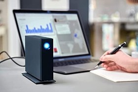 Resim LaCie d2 Professional 16TB, Harici Sabit Disk, PC Mac & iPad, 1 ay Adobe All Apps, Data Rescue Service (STHA16000800) 