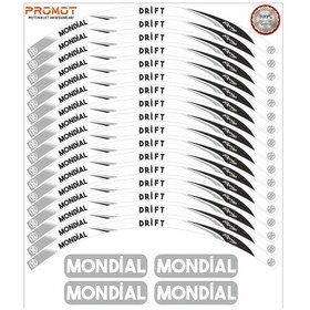 Resim Mondial Drift Jant Şeridi 6 