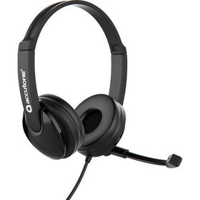 Resim Accutone Ub101 Mikrofonlu Stereo Gürültü Önleyicili Standart Kulak Üstü Kablolu Kulaklık 