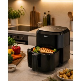 Resim Renas Store 4 Litre Dijital Air Fryer Yağsız Sıcak Hava Fritözü 1360W Güç 